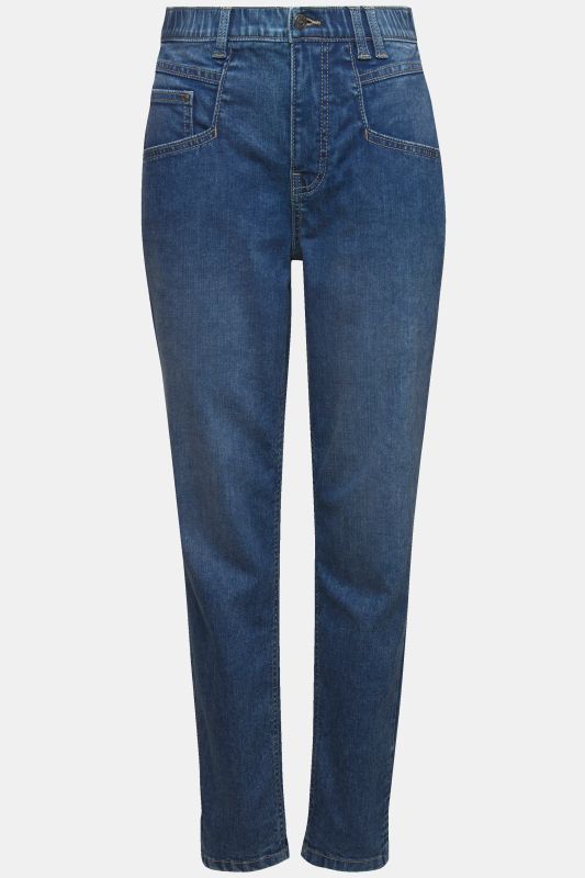Jean carotte coupe large, 5 poches