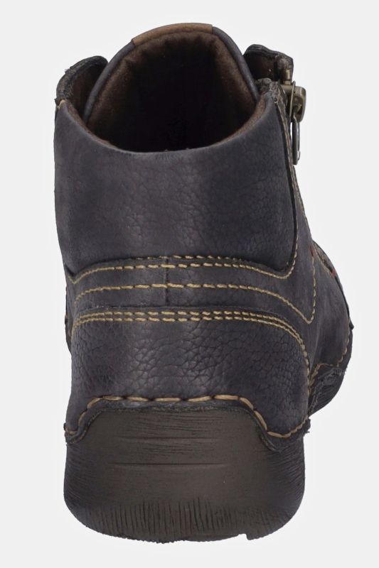 Chaussures en cuir à lacets Josef Seibel, semelle de propreté amovible - largeur H