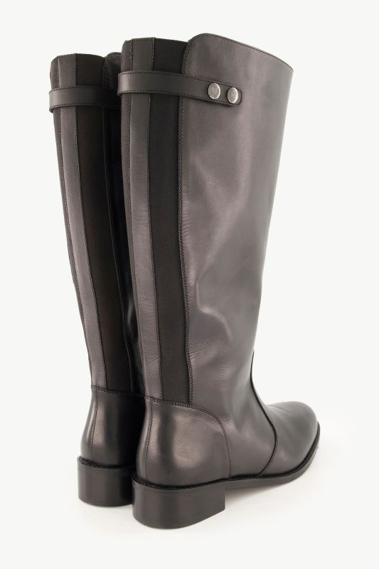 Bottes en cuir tige XL, largeur H