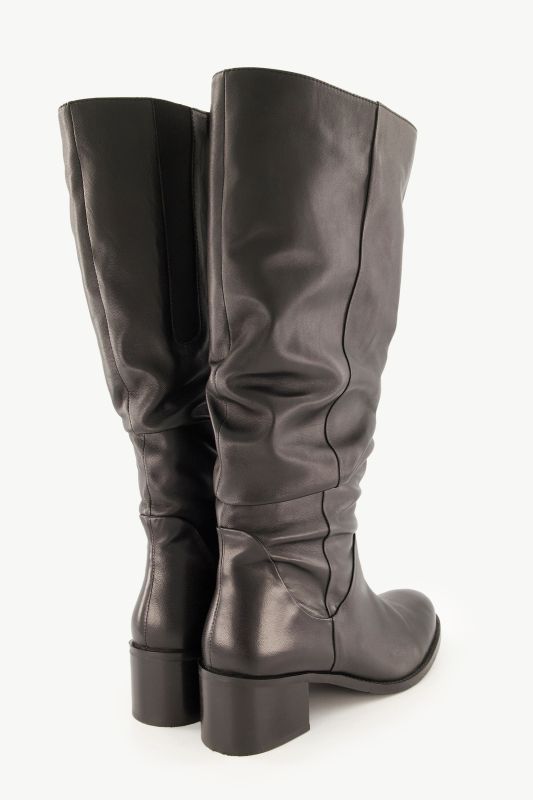 Bottes en cuir tige XL, largeur H