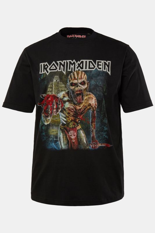 T-shirt JP 1880 à manches courtes. Groupe Iron Maiden – jusqu'au 8 XL
