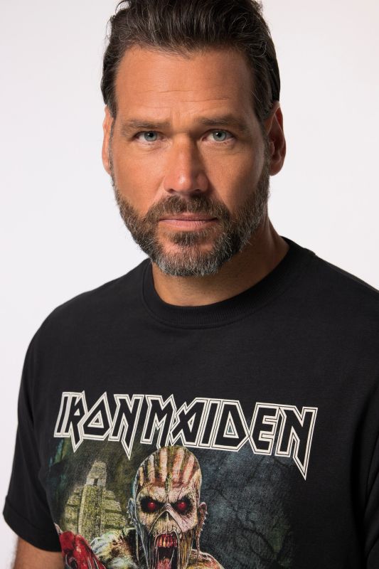 T-shirt JP 1880 à manches courtes. Groupe Iron Maiden – jusqu'au 8 XL