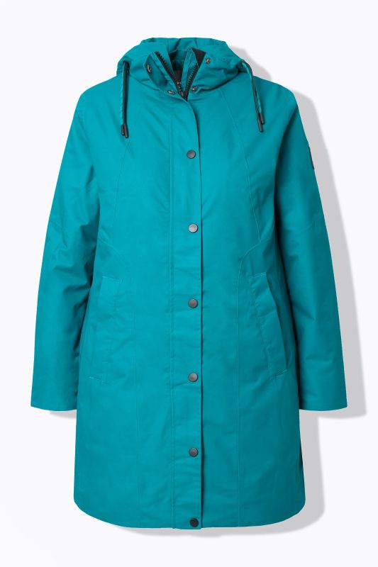 Veste technique déperlante HYPRAR, avec capuche et fermeture éclair à double curseur