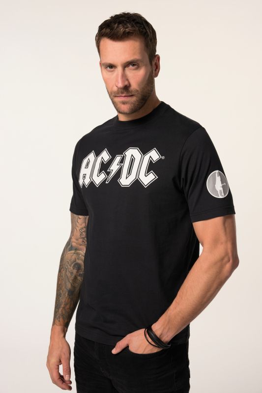 T-shirt JP 1880, imprimé groupe AC/DC, manches courtes - jusqu'au 8&nbsp