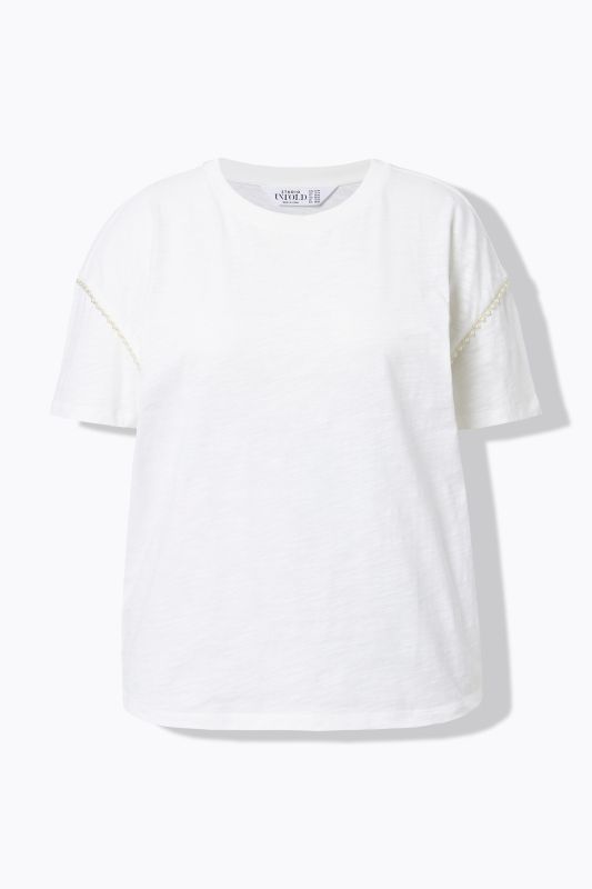 T-shirt coupe Classic Shape, bordure fantaisie