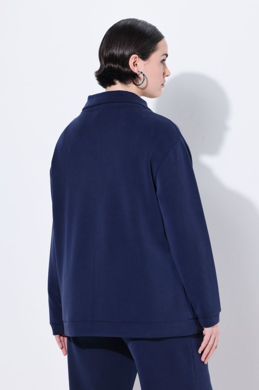 Sweat zippé