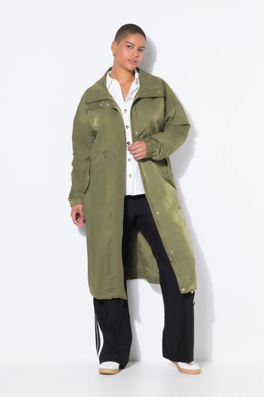 Manteau, coupe Straight Shape. Cordon de serrage dans la taille