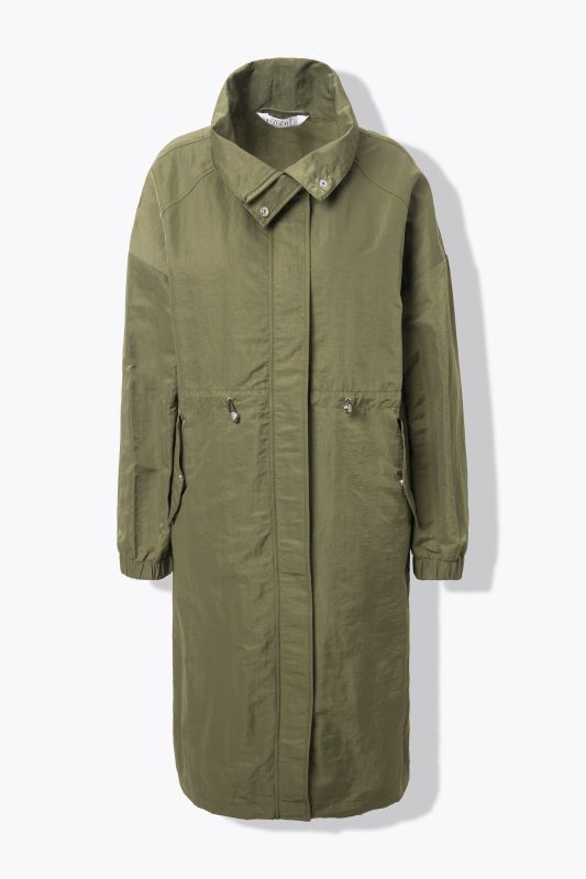 Manteau, coupe Straight Shape. Cordon de serrage dans la taille