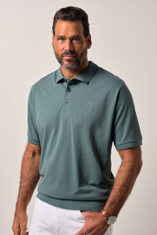 Polo Basic coupe ventre confort à manches courtes, en maille piquée - du XXL au 10XL