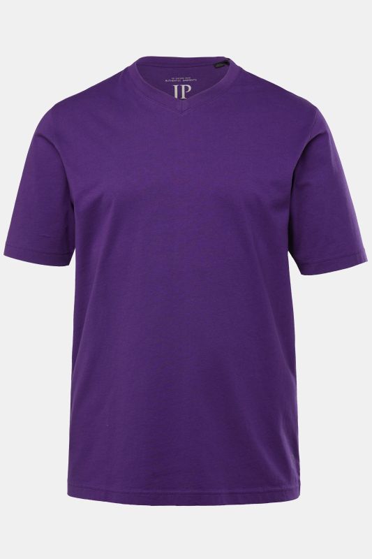 T-shirt JP 1880 Basic, col en V - jusqu'au 8 XL