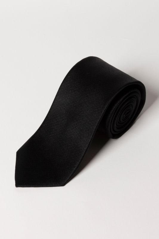 Cravate en soie à rayures, extra-longue / largeur 7,5 cm