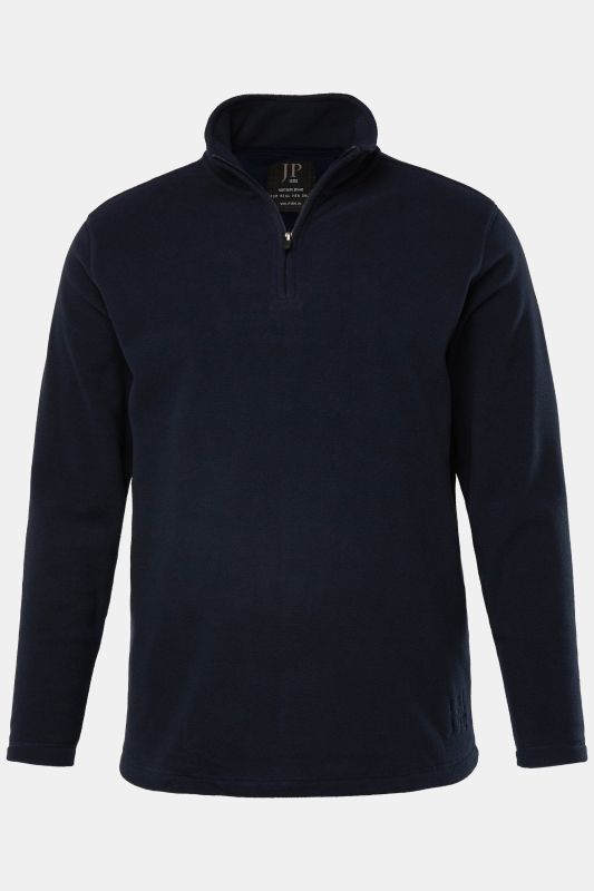 Pull camionneur en polaire , col montant et fermeture zippée, ultra-léger