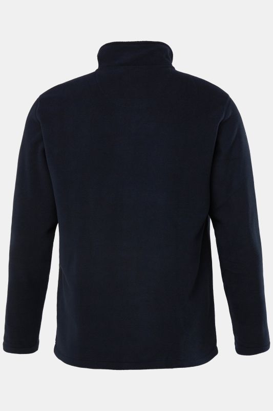 Pull camionneur en polaire , col montant et fermeture zippée, ultra-léger