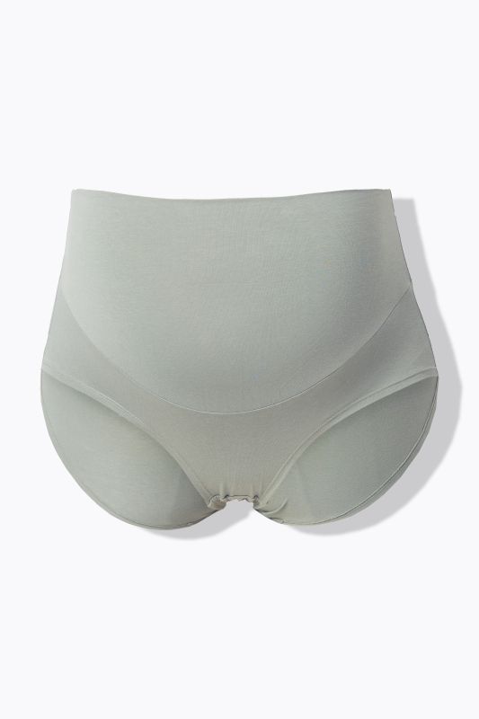 Culotte Bellieva à large ceinture, en coton bio certifié GOTS