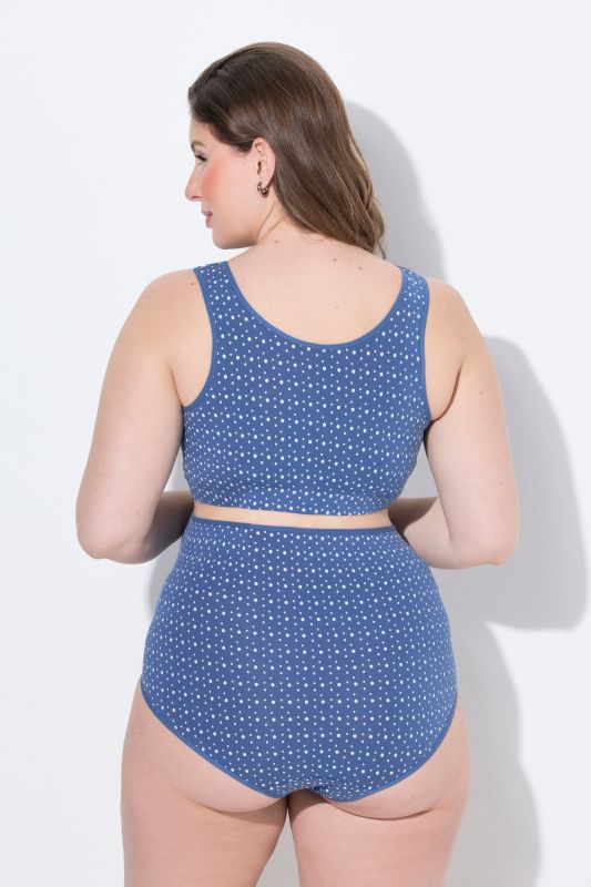Brassière d'allaitement Bellieva. Coton bio et dentelle. Sans coutures.