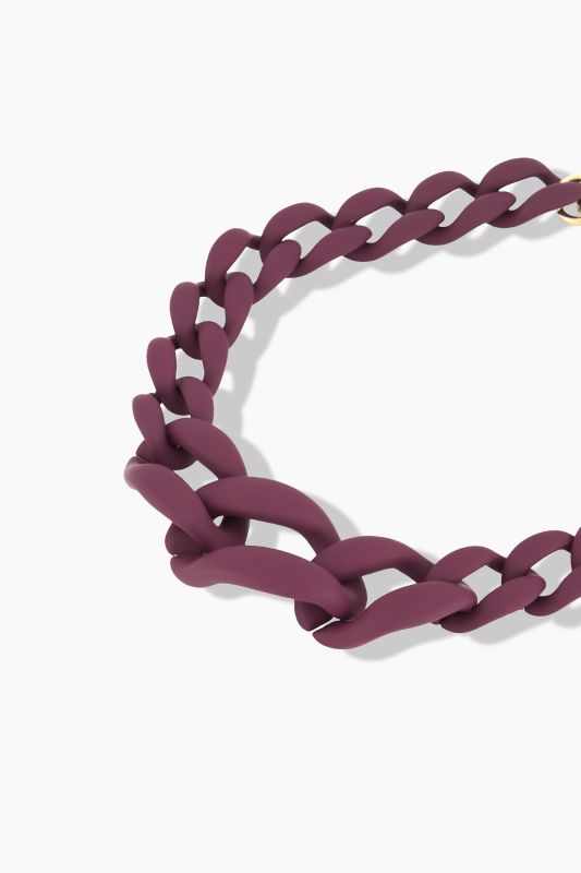 Collier court et imposant, maillons extra-larges