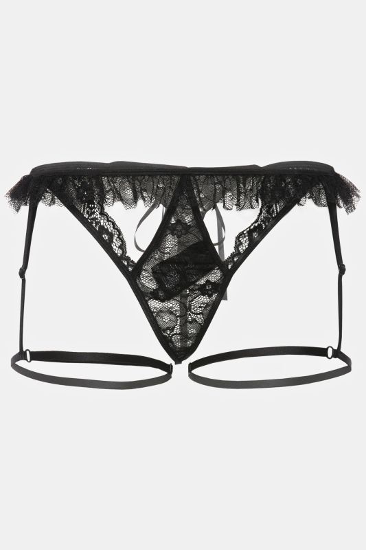 String avec bas amovibles, dentelle