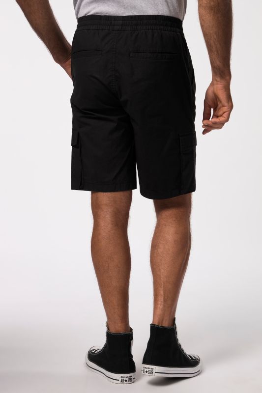 Bermuda esprit vintage, taille élastique, cordon de serrage et poches cargo - jusqu'au 8 XL