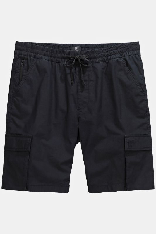 Bermuda esprit vintage, taille élastique, cordon de serrage et poches cargo - jusqu'au 8 XL