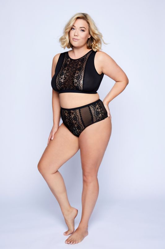Culotte taille haute, ouverture