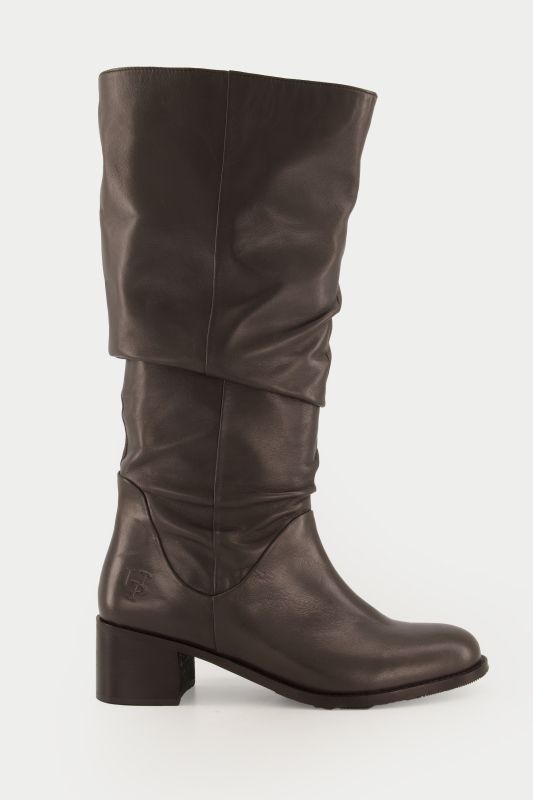 Bottes en cuir tige XL, largeur H