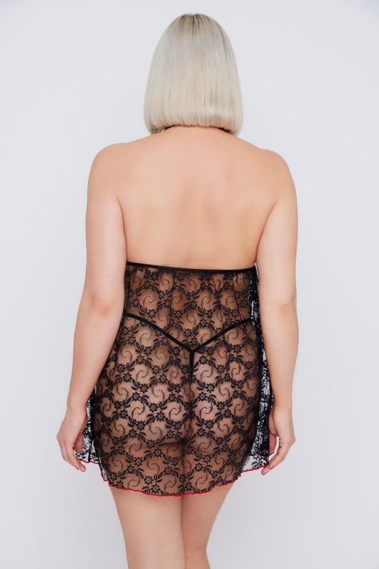 Babydoll Ouverte Et String