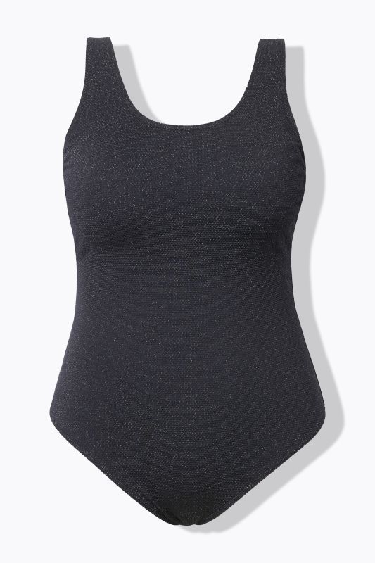 Maillot de bain à coques souples, effet scintillant