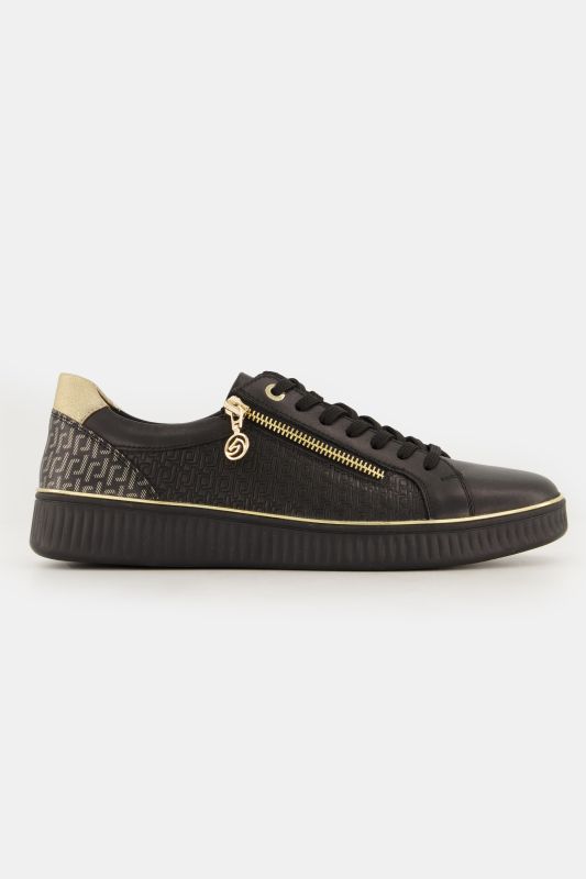Sneakers en cuir Remonte x Elizabeth Hurley - largeur G