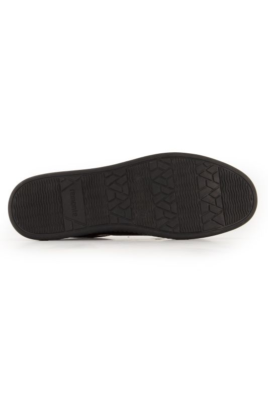 Sneakers en cuir vernis Remonte, semelle intérieure amovible - largeur G