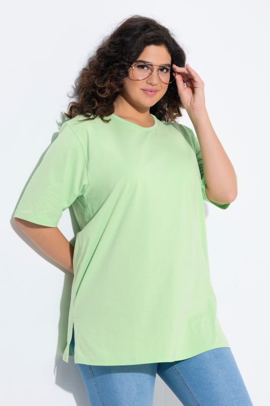 T-shirt coupe Relaxed Fit, décolleté rond et manches courtes