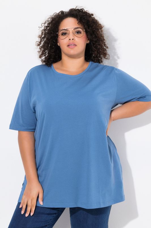 T-shirt coupe Relaxed Fit, décolleté rond et manches courtes