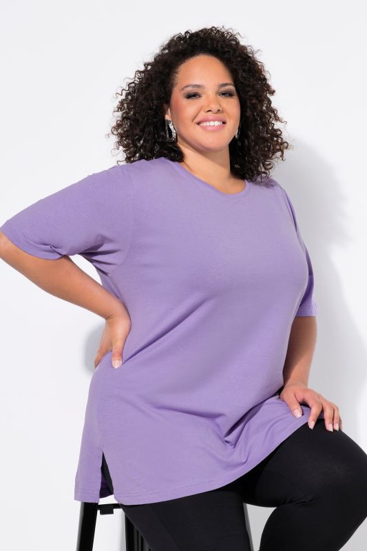 T-shirt coupe Relaxed Fit, décolleté rond et manches courtes