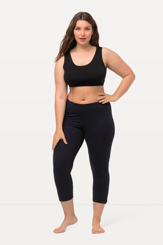Pantalon corsaire, longueur 7/8. Taille élastique - jusqu'au 68/70