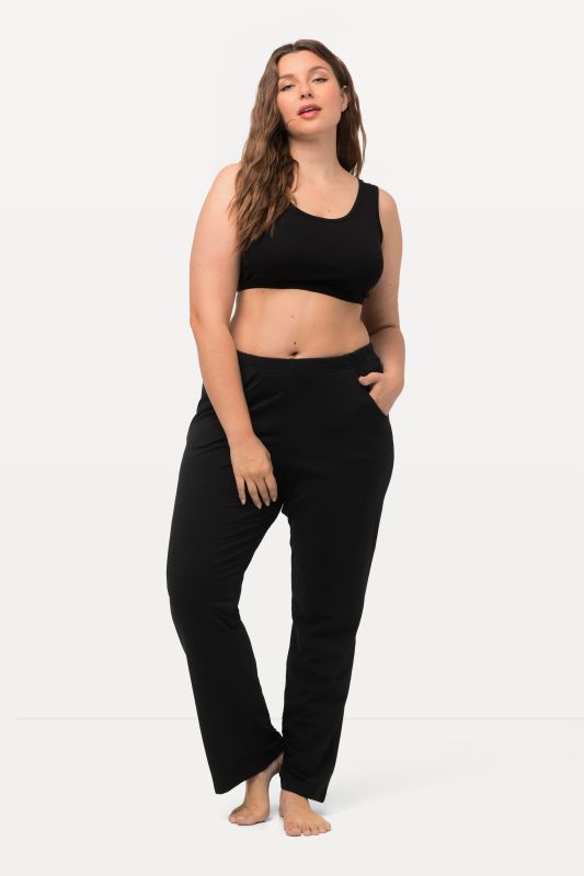 Pantalon avec poches sur les côtés, coupe droite - jusqu'au 68/70