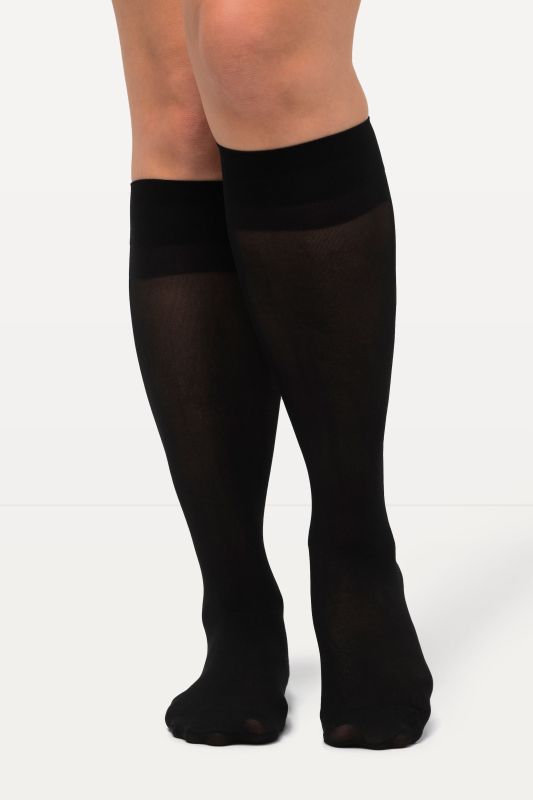 Lot de 2 paires de mi-bas Essential, 40 deniers