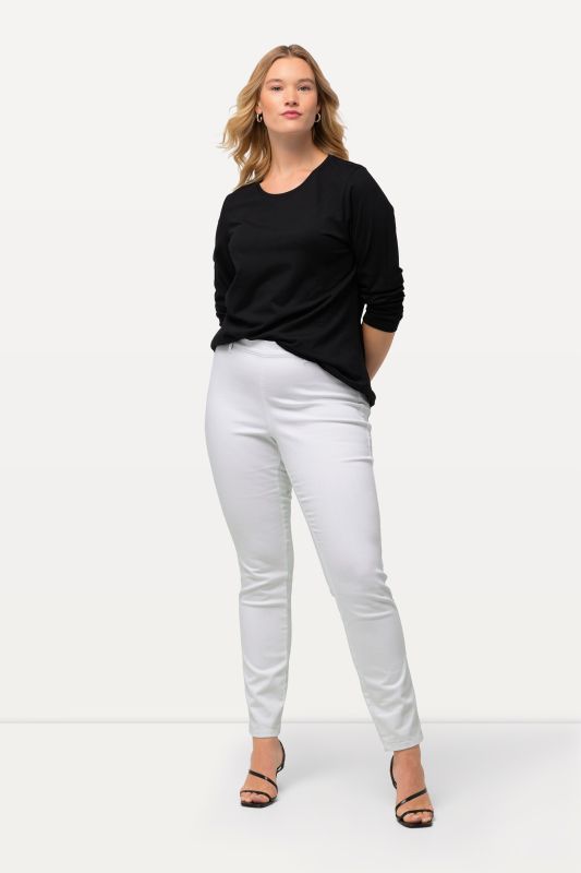 Jegging Sienna. Textile stretch. Passants de ceinture
