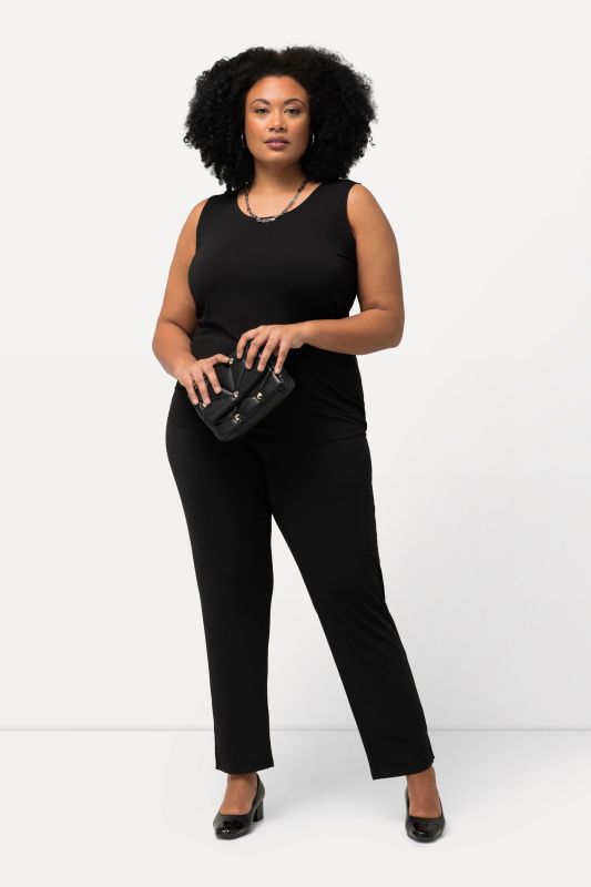 Pantalon en jersey, ceinture élastique, jusqu'à la taille 68/70
