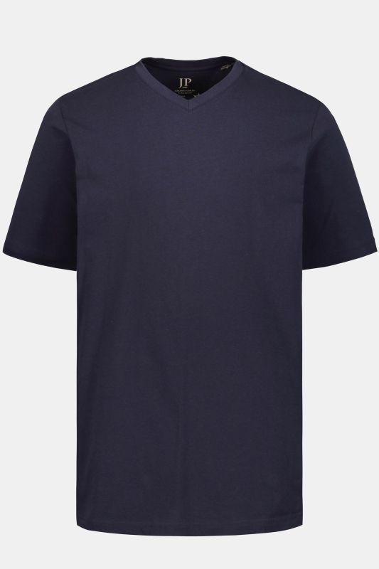 T-shirt JP 1880 Basic, col en V - jusqu'au 8 XL