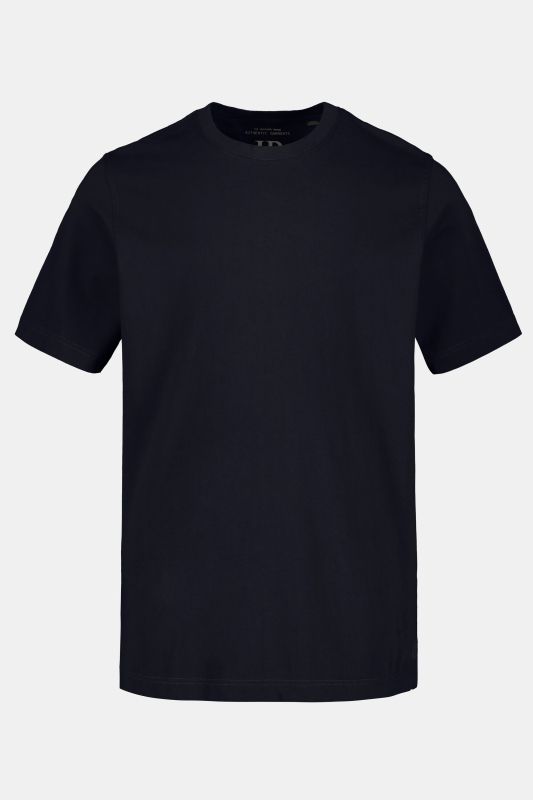 T-shirt Basic en coton peigné, col rond - jusqu'au 8 XL