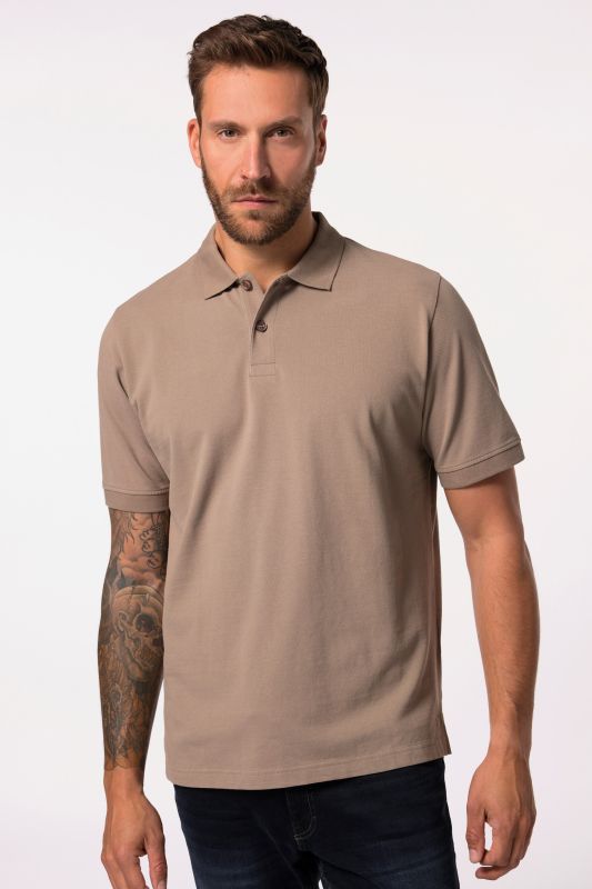 Polo en piqué, manches courtes, collection Basic - jusqu'au 10 XL