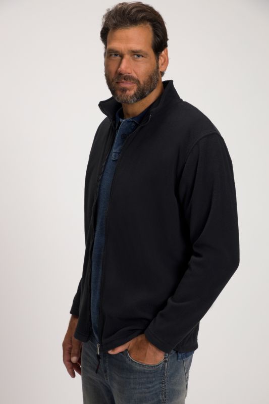 Veste polaire JP 1880, col montant et poches zippées, collection Outdoor - jusqu'au 8 XL