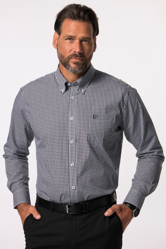 Chemise formelle à carreaux Vichy et coupe Comfort Fit - jusqu'au 8 XL