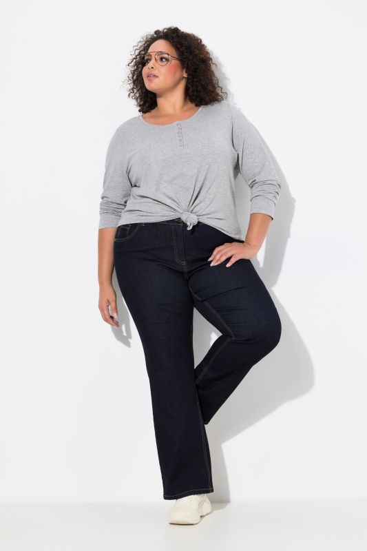 Jean Marie, coupe Bootcut 5 poches, taille confortable