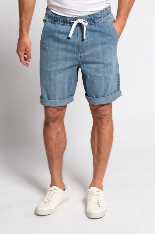 Bermuda aspect jean. Coupe Relaxed Fit 4 poches