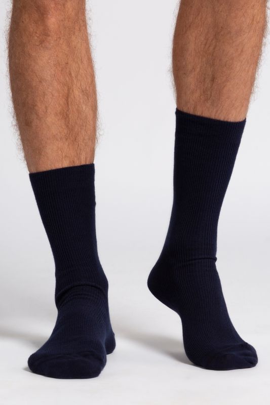 Chaussettes en lot de 2, sans bord élastique
