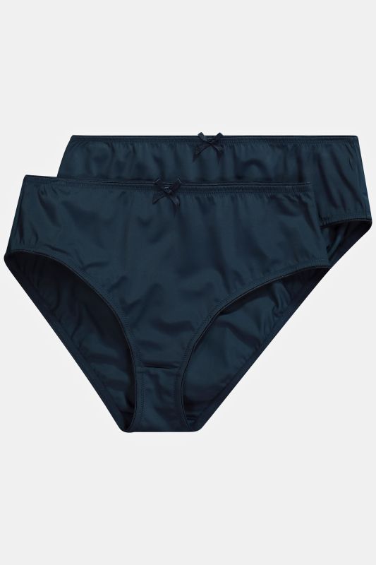 Culottes midi en microfibre, lot de 2