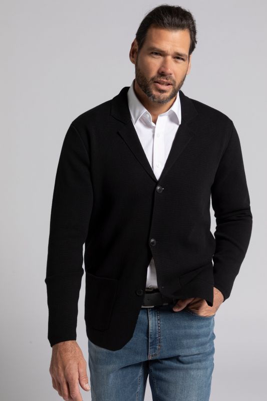 Veston en maille  Milano, avec technologie FLEXNAMIC® et col à revers -jusqu'au 8 XL