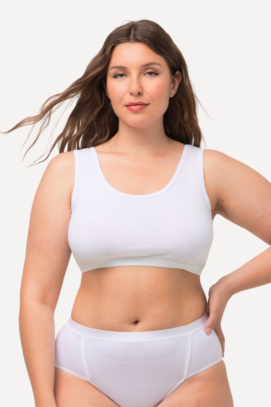 Brassière sans fermeture ni armatures