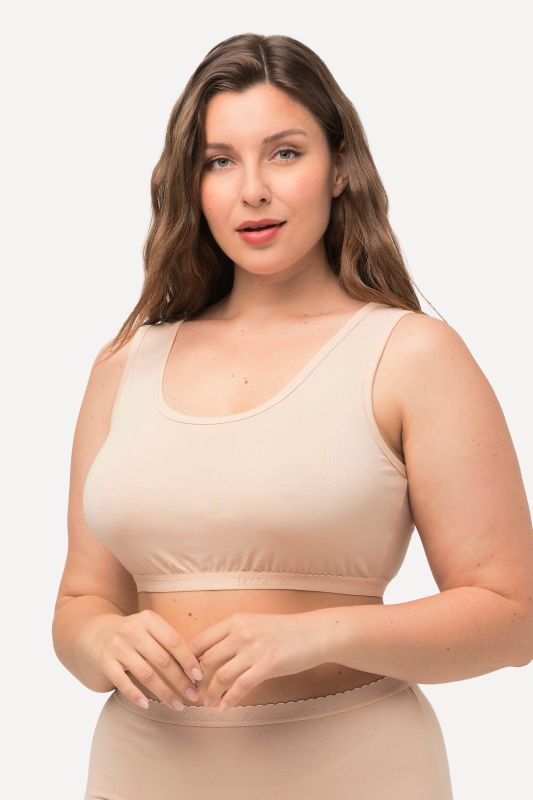 Brassière sans fermeture ni armatures
