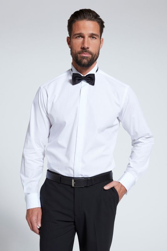 Chemise de smoking , style business, boutons de manchette raffinés inclus, jusqu'au 8 XL
